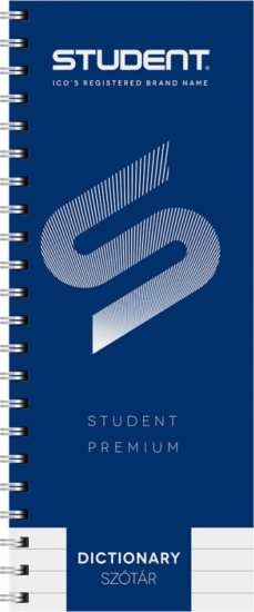 ICO Student Prémium 40 lapos spirálos szótárfüzet