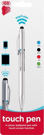 ICO Kaméleon 5in1 Touc Pen golyóstoll - 0.7mm ICO Kaméleon 5in1 Touc Pen golyóstoll - 0.7mm