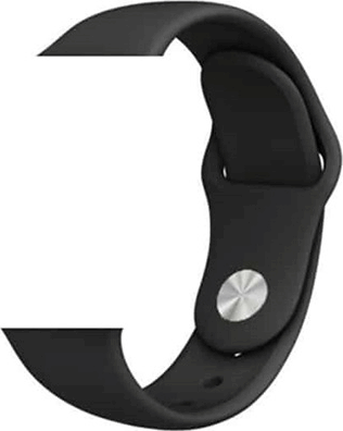 Mybandz Univerzális Szilikon szíj gömb csattal 20mm - Fekete