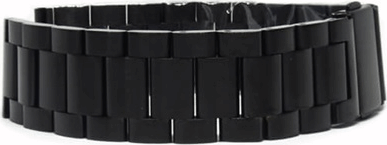 Mybandz Univerzális Fém szíj 22mm - Fekete