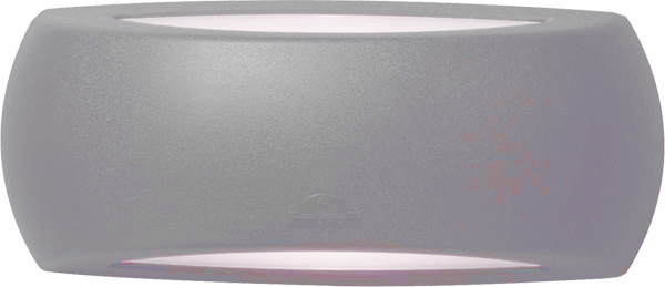 Fumagalli FRANCY LED 4K E27 kültéri fali lámpa - Szürke