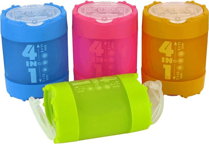 ICO KUM 4in1 4 lyukú műanyag hegyező