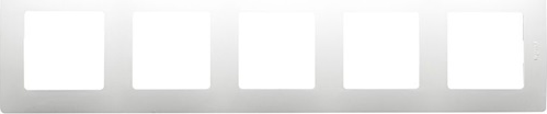 Legrand 665005 Niloé Fehér színű 5-ös keret Legrand 665005 Niloé Fehér színű 5-ös keret