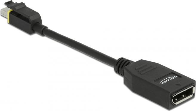 Delock Mini DisplayPort v1.4 apa - DisplayPort anya Adapter retesszel záró funkcióval