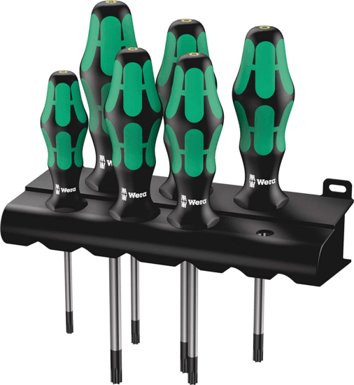 Wera 367/6 TORX BO Csavarhúzó készlet (6 db/csomag)