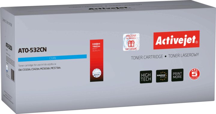 Activejet (OKI 46490403) Toner Cián Activejet (OKI 46490403) Toner Cián