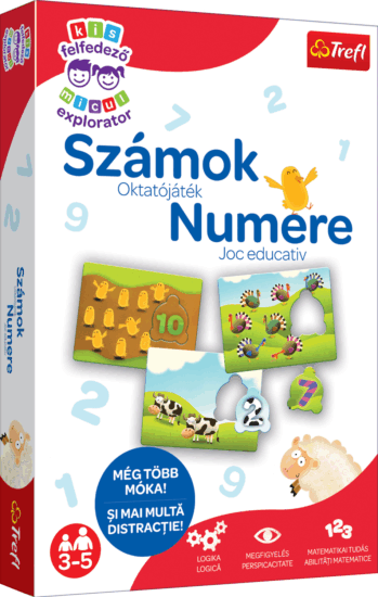 Trefl Kis felfedező: Szám Oktató társasjáték