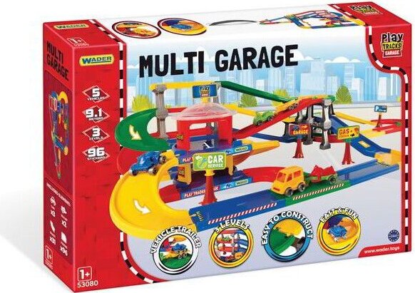 Wader: Mega garázs pálya kisautókkal