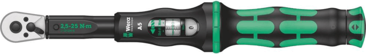 Wera Click-Torque A 5 Nyomatékkulcs (2.5-25 Nm)