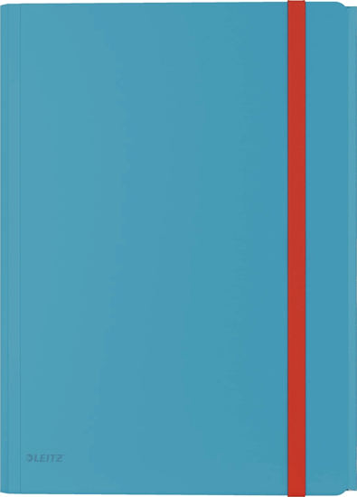 Leitz Cosy A4 Gumis mappa extra tasakkal - Nyugodtkék