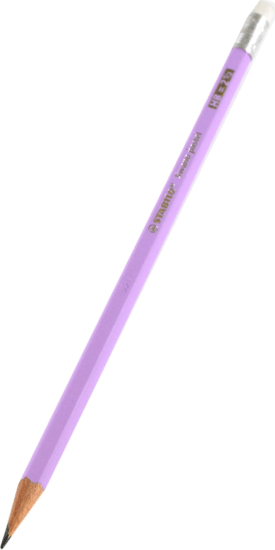 Stabilo Swano HB radíros pasztel lila grafitceruza