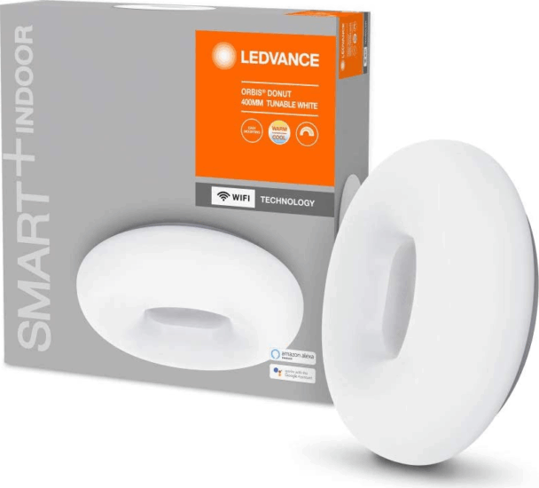 Ledvance SMART + WIFI ORBIS Donut 400 WT LED mennyezeti lámpa