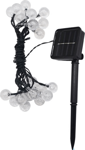 IRIS DL-021RGB-SL-20LED szolár LED dekorációs fényfüzér - Színes