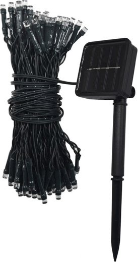 IRIS DL-019WW-100LED szolár LED dekorációs fényfüzér - Meleg fehér