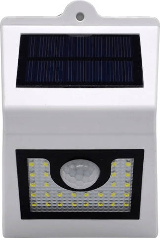 IRIS MSL-018CW-WB-28 napelemes mozgásérzékelős Fali LED lámpa - Fehér