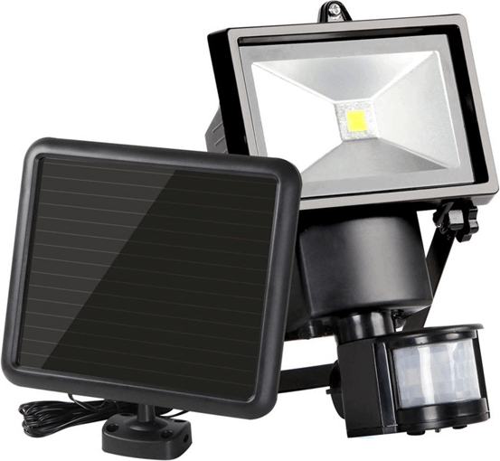 IRIS MSL-016W-SBL napelemes mozgásérzékelős LED reflektor IRIS MSL-016W-SBL napelemes mozgásérzékelős LED reflektor