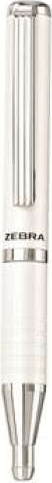 Zebra SL-F1 Teleszkópos metálfehér tolltestű golyóstoll - 0,24 mm / Kék Zebra SL-F1 Teleszkópos metálfehér tolltestű golyóstoll - 0,24 mm / Kék
