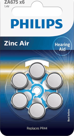 Philips ZA675B6A/00 Akkumulátor hallókészülékekhez