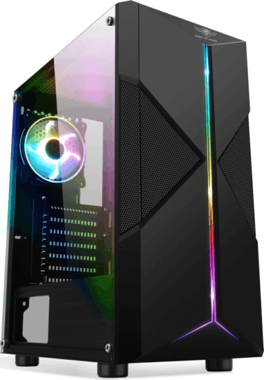 Spirit of Gamer Clone 3 ARGB Számítógépház - Fekete Spirit of Gamer Clone 3 ARGB Számítógépház - Fekete