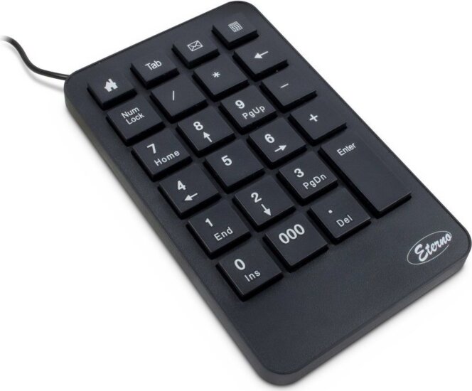 Inter-Tech KB-120 USB Numerikus Billentyűzet - Fekete