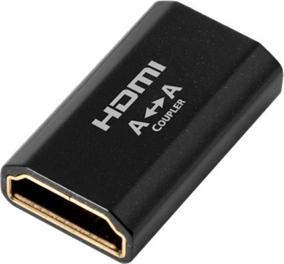 AudioQuest HDMI Type A anya - HDMI Type A anya aranyozott csatlakozós adapter