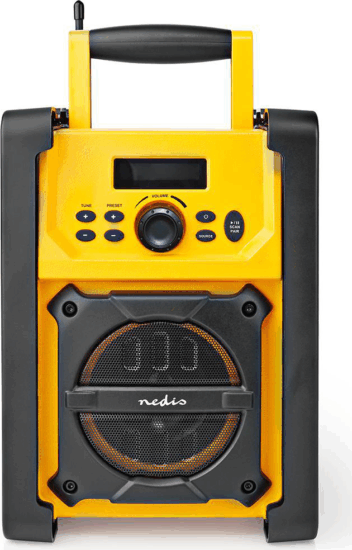 Nedis RDFM3100YW Elemes hordozható FM Rádió Nedis RDFM3100YW Elemes hordozható FM Rádió