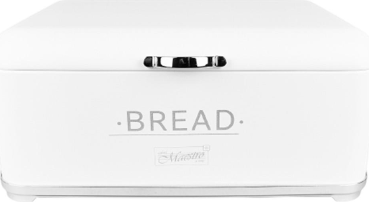 Maestro MR-1677 Kenyértartó - Fehér, Ezüst