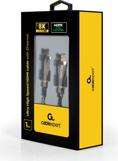 Gembird Ultra nagy sebességű HDMI-kábel Ethernettel 1.0m Fekete