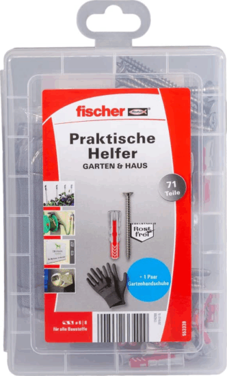 Fischer 553339 Dübel készlet (71 db/csomag)