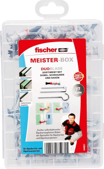 Fischer 548857 Meister-Box DUOBLADE szerelvénydoboz