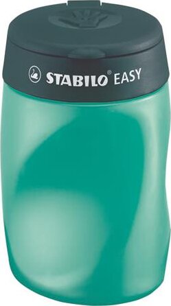 Stabilo Easy Jobbkezes Háromlyukú hegyező - Olajzöld