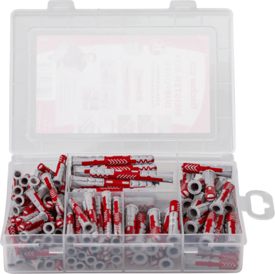 Fischer Meister-Box DUOPOWER Dübelkészlet (150 db/csomag) Fischer Meister-Box DUOPOWER Dübelkészlet (150 db/csomag)