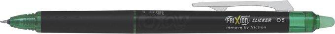 Pilot Frixion Point Clicker rollertoll - 0.25mm / Zöld Pilot Frixion Point Clicker rollertoll - 0.25mm / Zöld