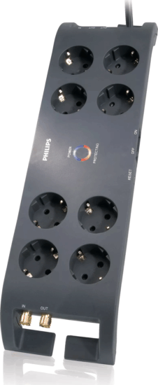 Philips SPN5185A/58 8-as túlfeszültség védő - elosztó 2m