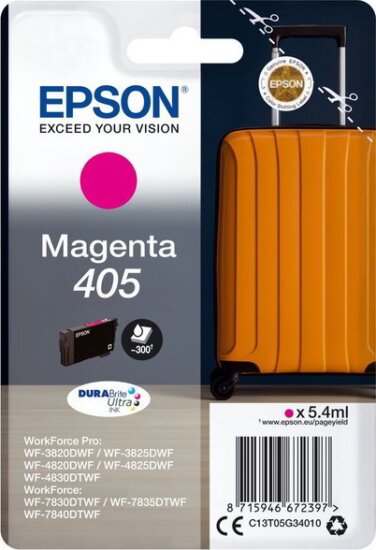 Epson 405 Durabrite Ultra Eredeti Tintapatron Magenta