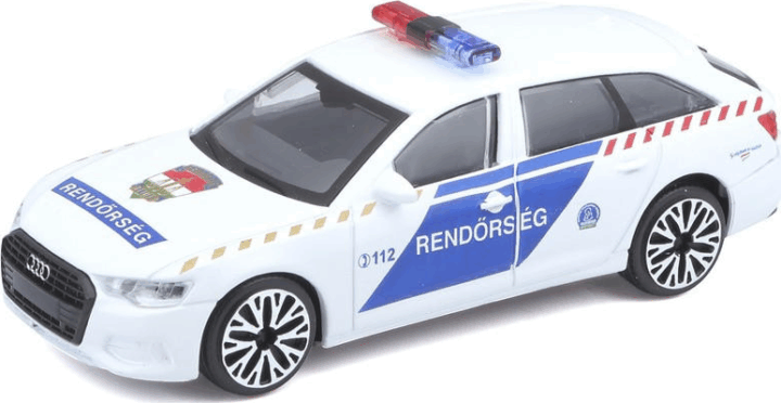 Bburago Audi A6 magyar rendőrautó 1:43 Bburago Audi A6 magyar rendőrautó 1:43