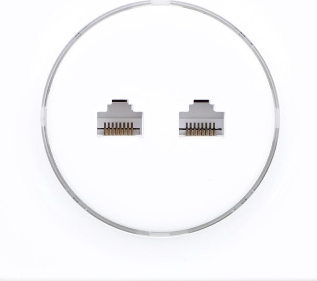 Fibaro FGWEEU-021 2 x RJ-45 csatlakozós fali konnektor Fibaro FGWEEU-021 2 x RJ-45 csatlakozós fali konnektor