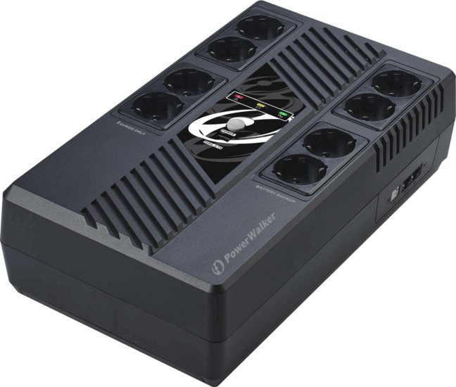 PowerWalker VI 1000 MS LCD FR 1000VA / 600W Vonalinteraktív UPS