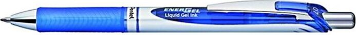 Pentel: Energel nyomógombos zseléstoll - 0.7mm / Kék Pentel: Energel nyomógombos zseléstoll - 0.7mm / Kék