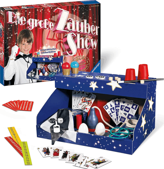Ravensburger A nagy varázs show bűvész készlet (német) Ravensburger A nagy varázs show bűvész készlet (német)