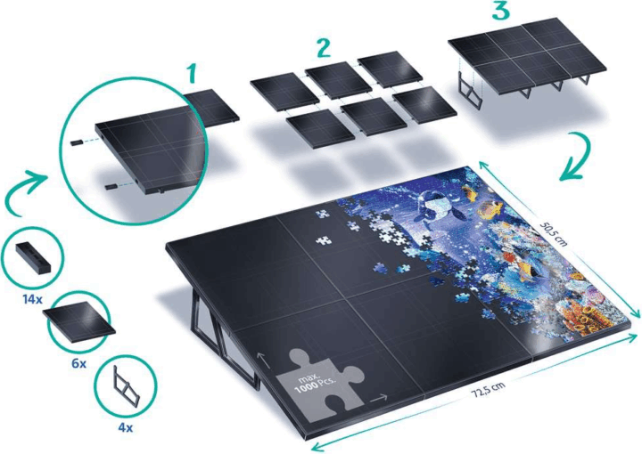 Ravensburger Puzzle kirakó állvány 24 darabos