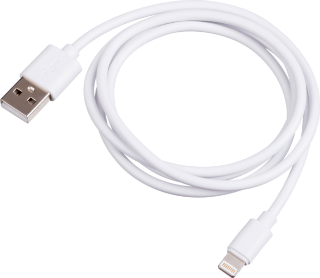 Akyga USB-A apa - Lightning apa iPhone töltőkábel 1.0m - Fehér