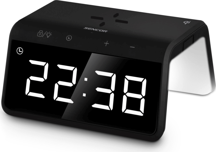 Sencor SDC 7900 Qi Ébresztőóra - Fekete Sencor SDC 7900 Qi Ébresztőóra - Fekete