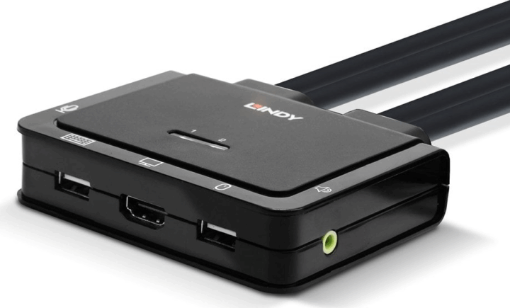 Lindy 42345 HDMI 2-port KVM Switch