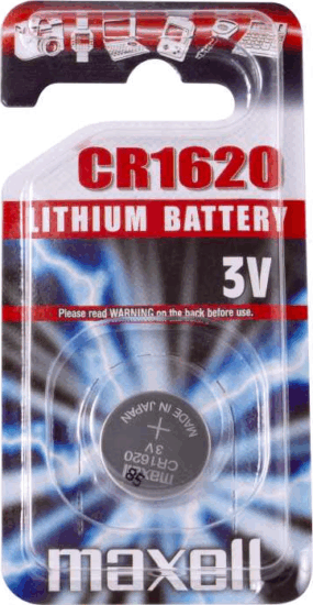 Maxell CR1620 Lithium Gombelem (1db/csomag) Maxell CR1620 Lithium Gombelem (1db/csomag)