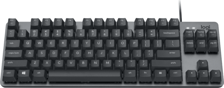 Logitech K835 TKL GX Red USB Gaming Mechanikus Billentyűzet DE - Fekete/Szürke