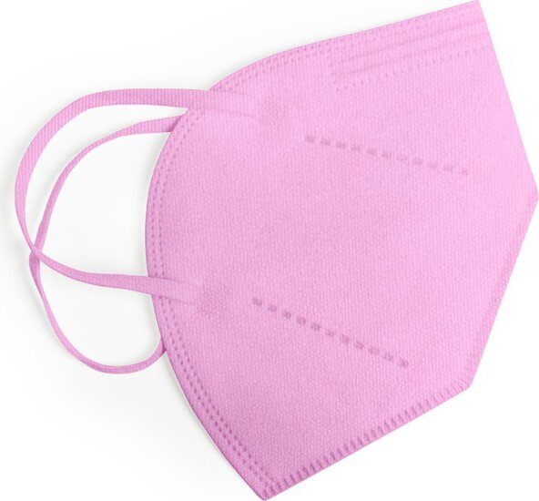 Duuja FFP2 / KN95 Professzionális Védőmaszk - Pink (20db)