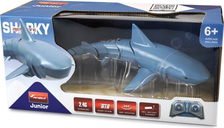 Amewi: Távirányítós kék cápa