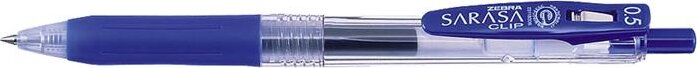 Zebra Zseléstoll Sarasa Clip nyomógombos golyóstoll - 0.33mm / Kék Zebra Zseléstoll Sarasa Clip nyomógombos golyóstoll - 0.33mm / Kék