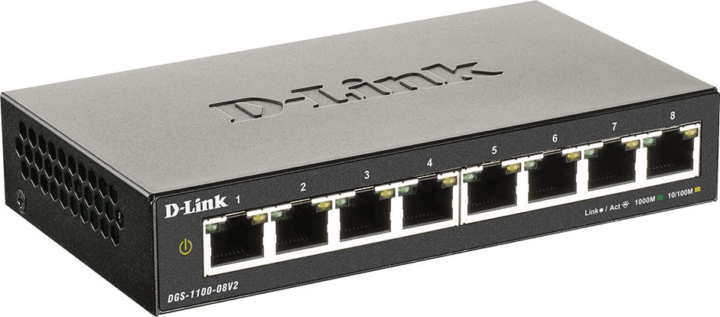 D-Link DGS-1100-08V2/E Gigabit Switch